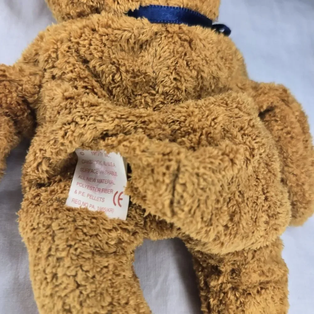 Ty Beanie Babies ‎ FUZZ the BEAR Stuffed Animal 1999